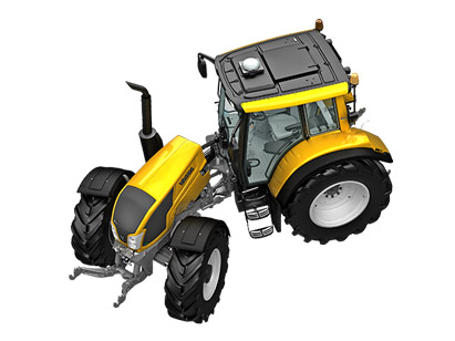 Articulated steering